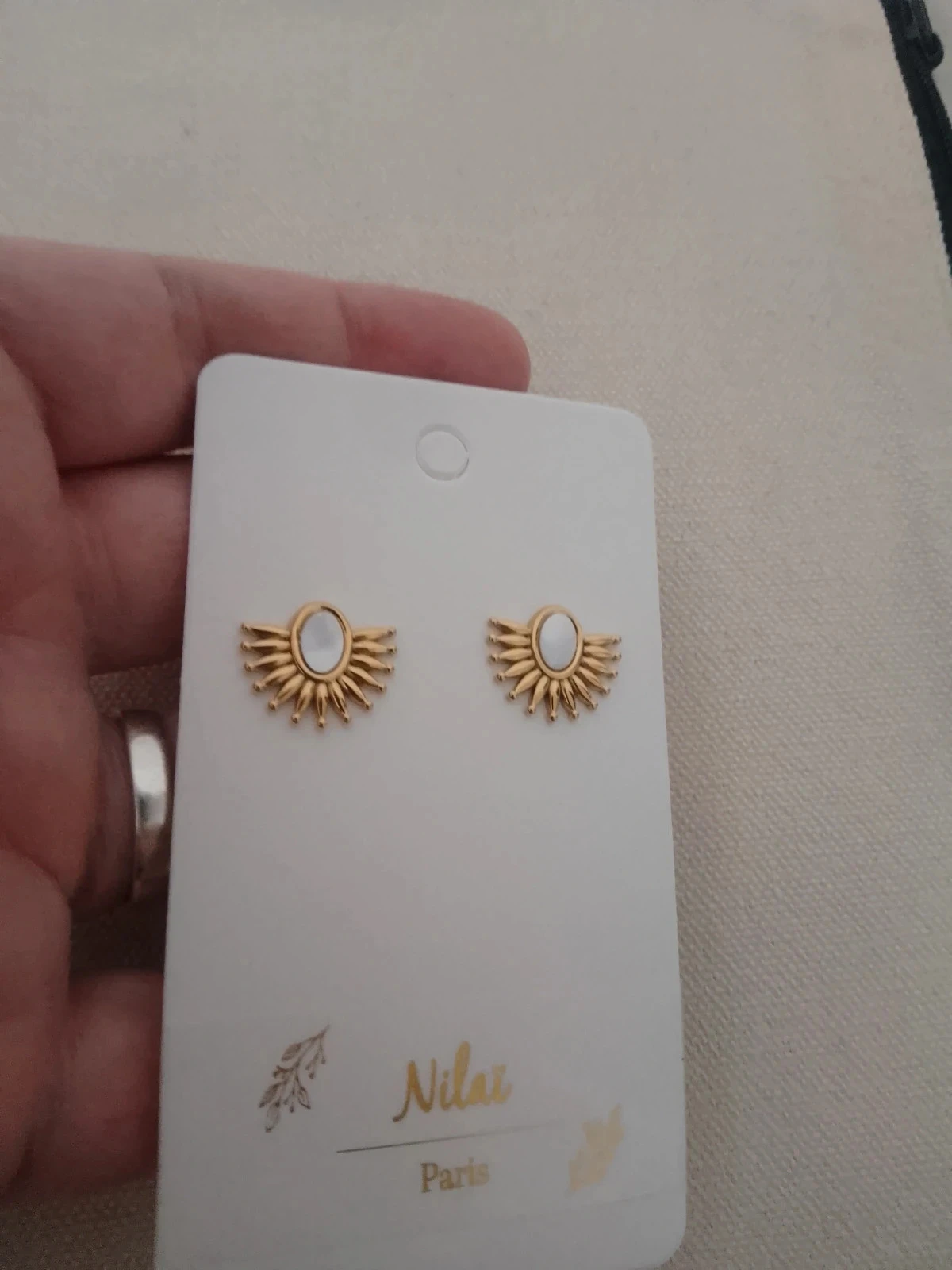 Boucles d'oreilles bohèmes Nilaï – photo 2